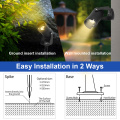 Aluminum waterproof ip65 outdoor spike led garden light